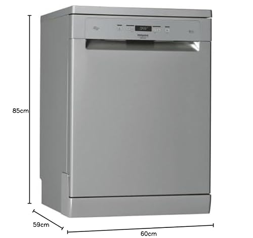 Thumbnail 9 de Hotpoint HFC3C33WX – Lave-vaisselle pose-libre 14 couverts, Zone Wash 3D, Active Dry, Inverter, Silent 43 dB, Inox