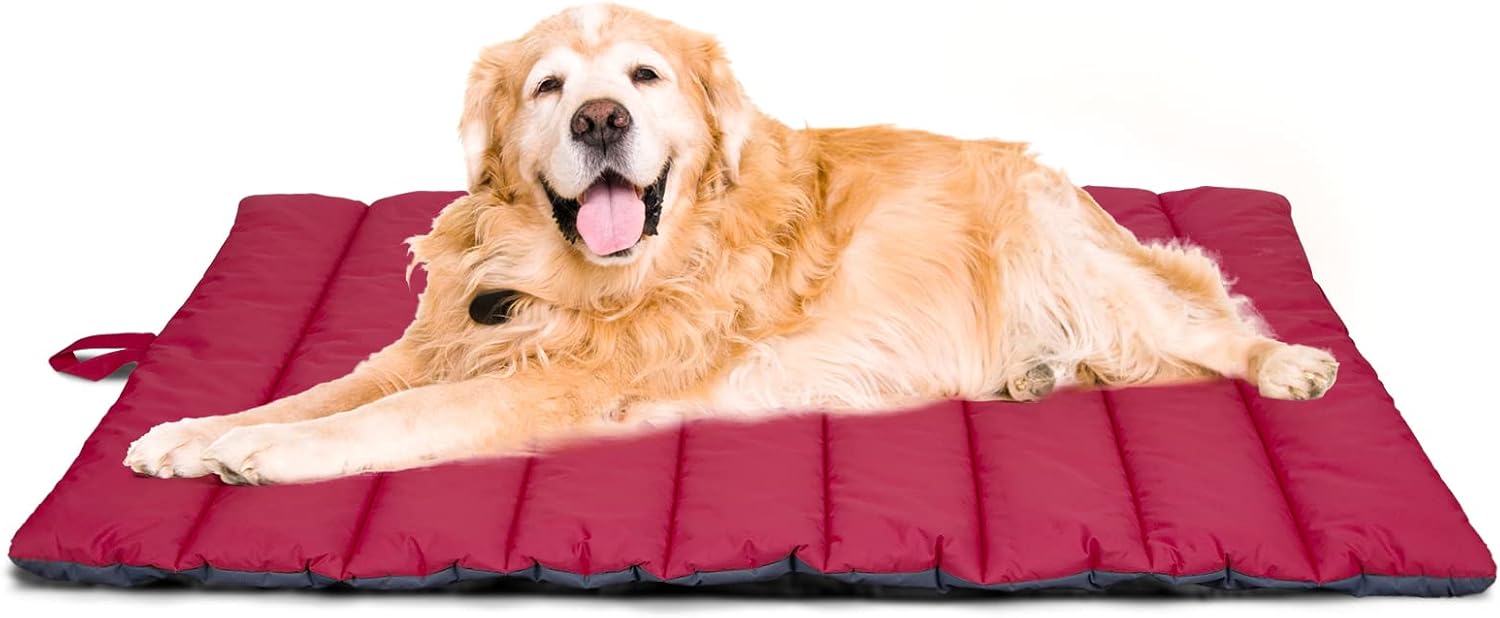 Detalle de XIAPIA wasserdichte Hundematte für Outdoor – 110 × 68 cm, faltbar, waschbar, Hygienisch