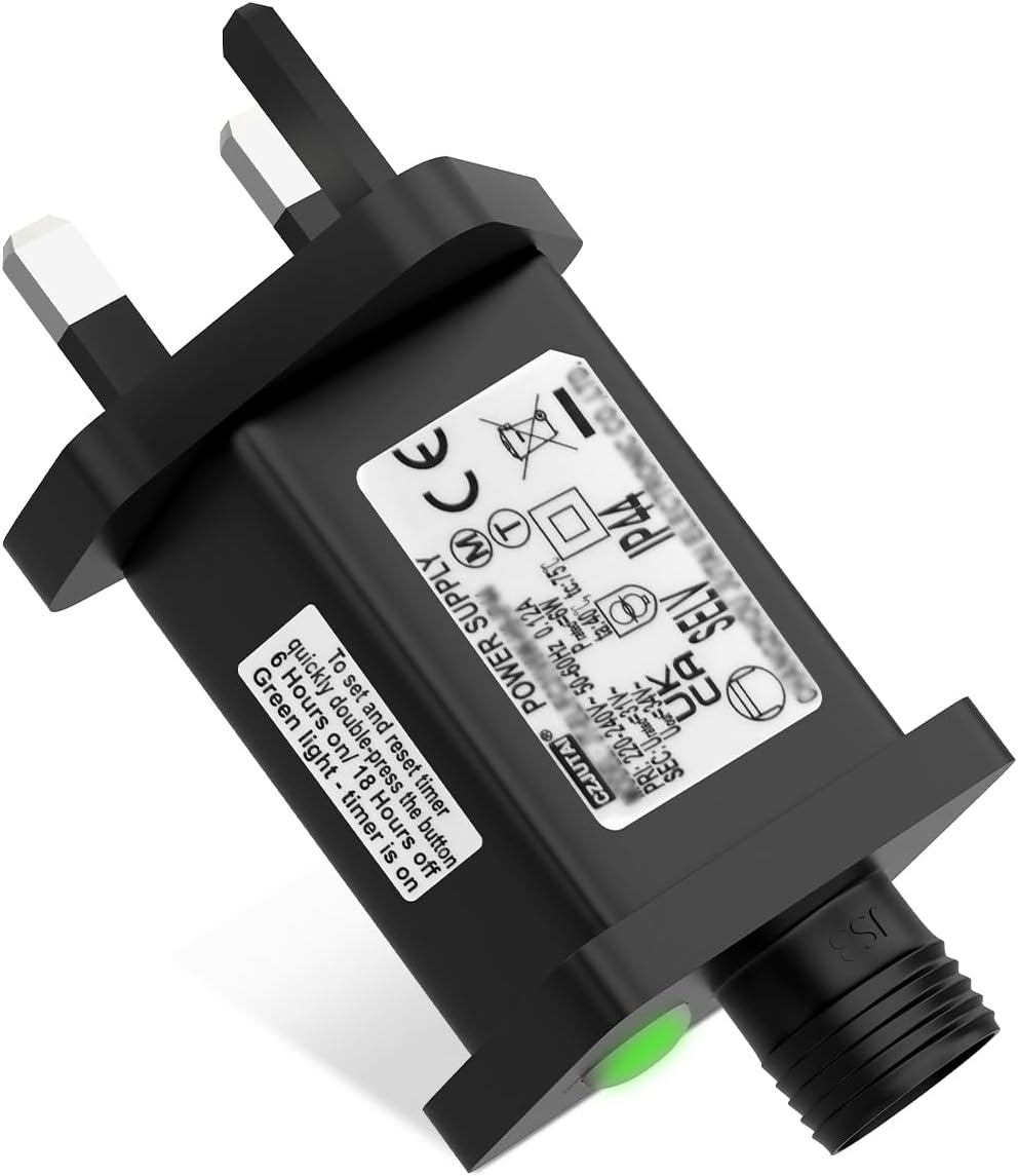 Detalle de Gcstnn 31V Transformer Plug for Xmas Lights