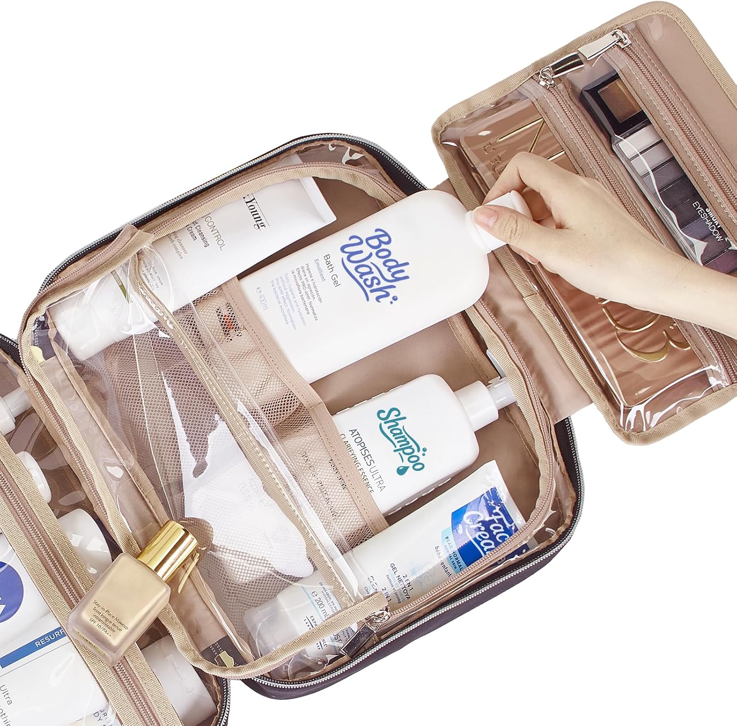 Thumbnail 4 de NISHEL Travel Toiletry Bag—Large hanging organizer
