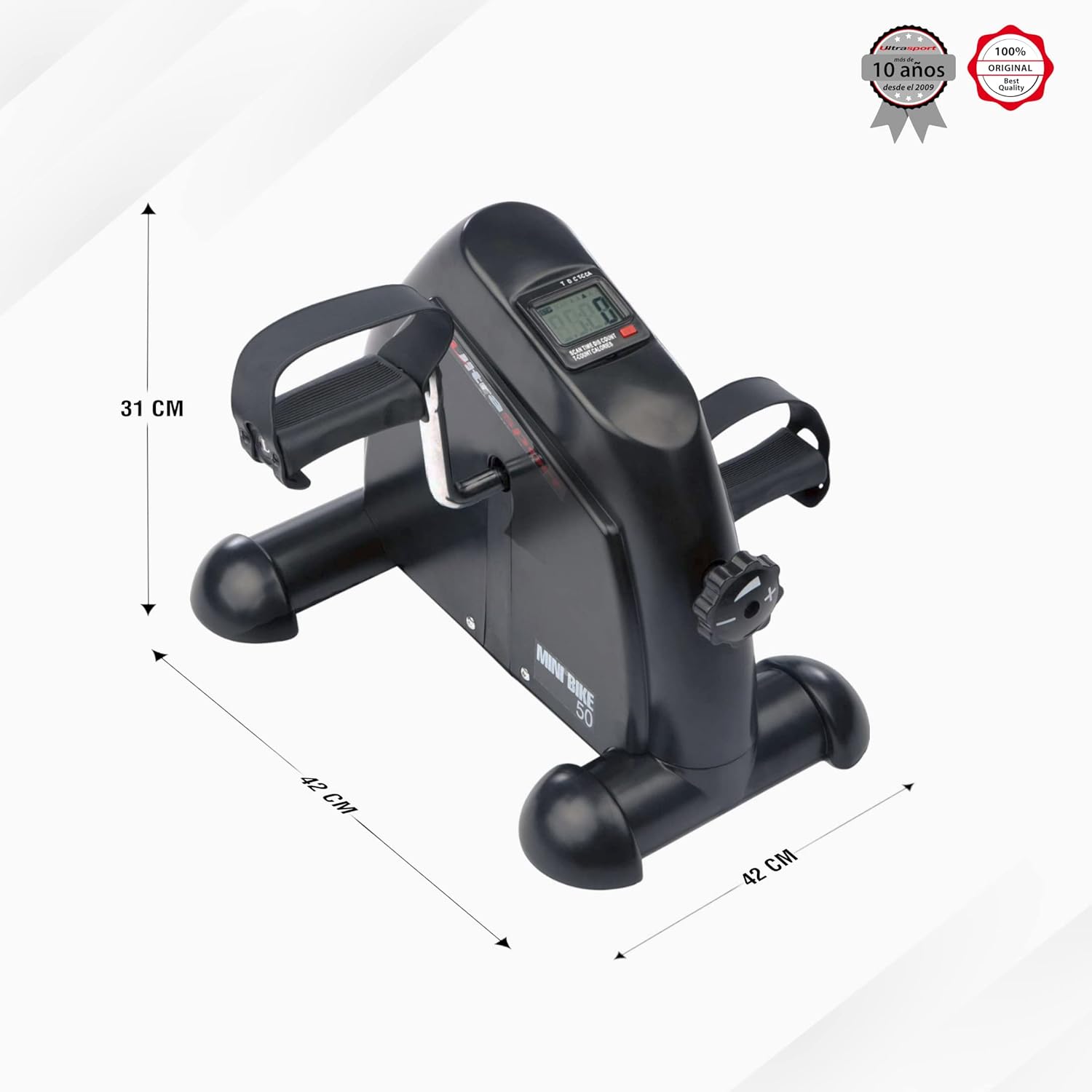 Detalle de Ultrasport MB 50 minibicicleta 2 kg para brazos y piernas
