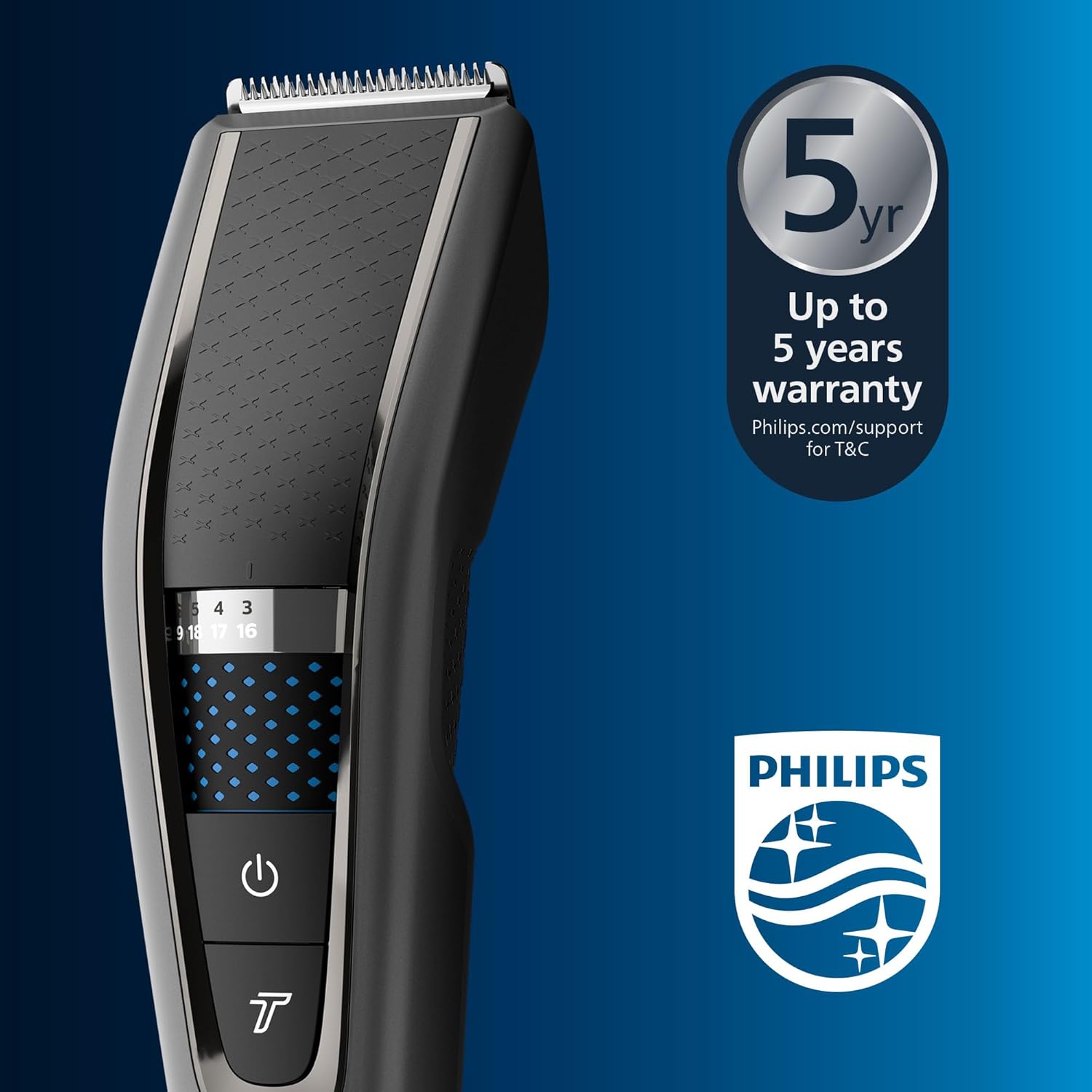 Thumbnail 6 de Philips Cortapelos Titanio, 28 Ajustes, Uso Inalámbrico ✂