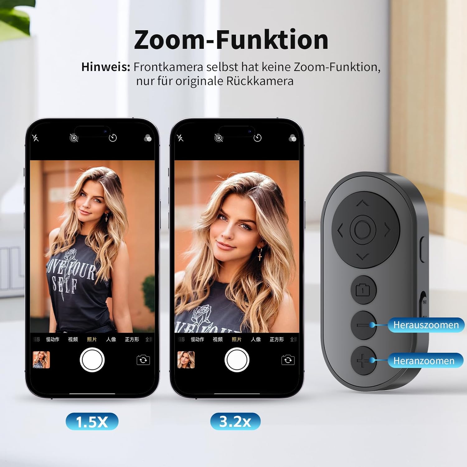 Detalle 2 de VYVIYON Kamera-Fernauslöser Bluetooth