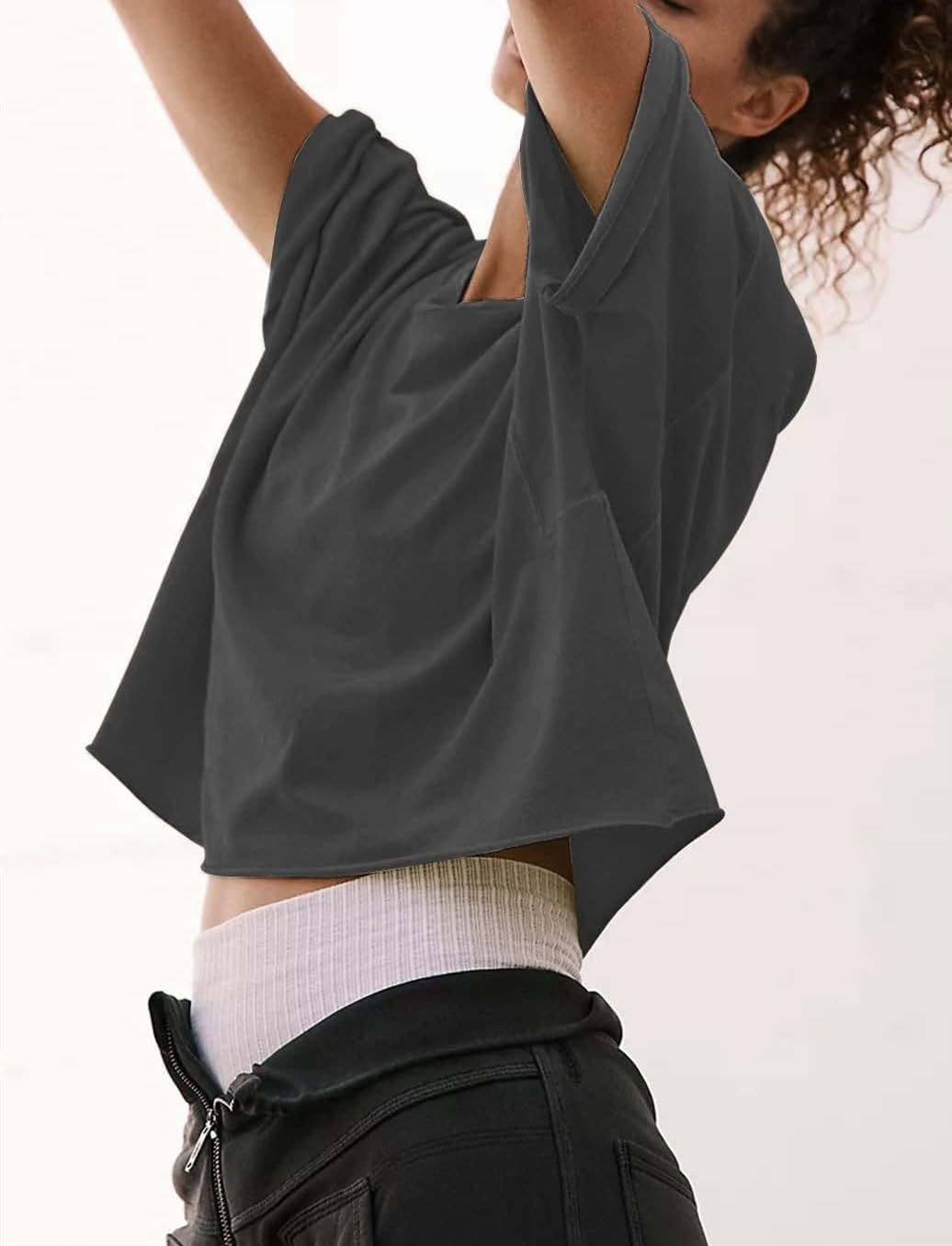 Detalle de AirMood T-shirt oversize court d'entraînement