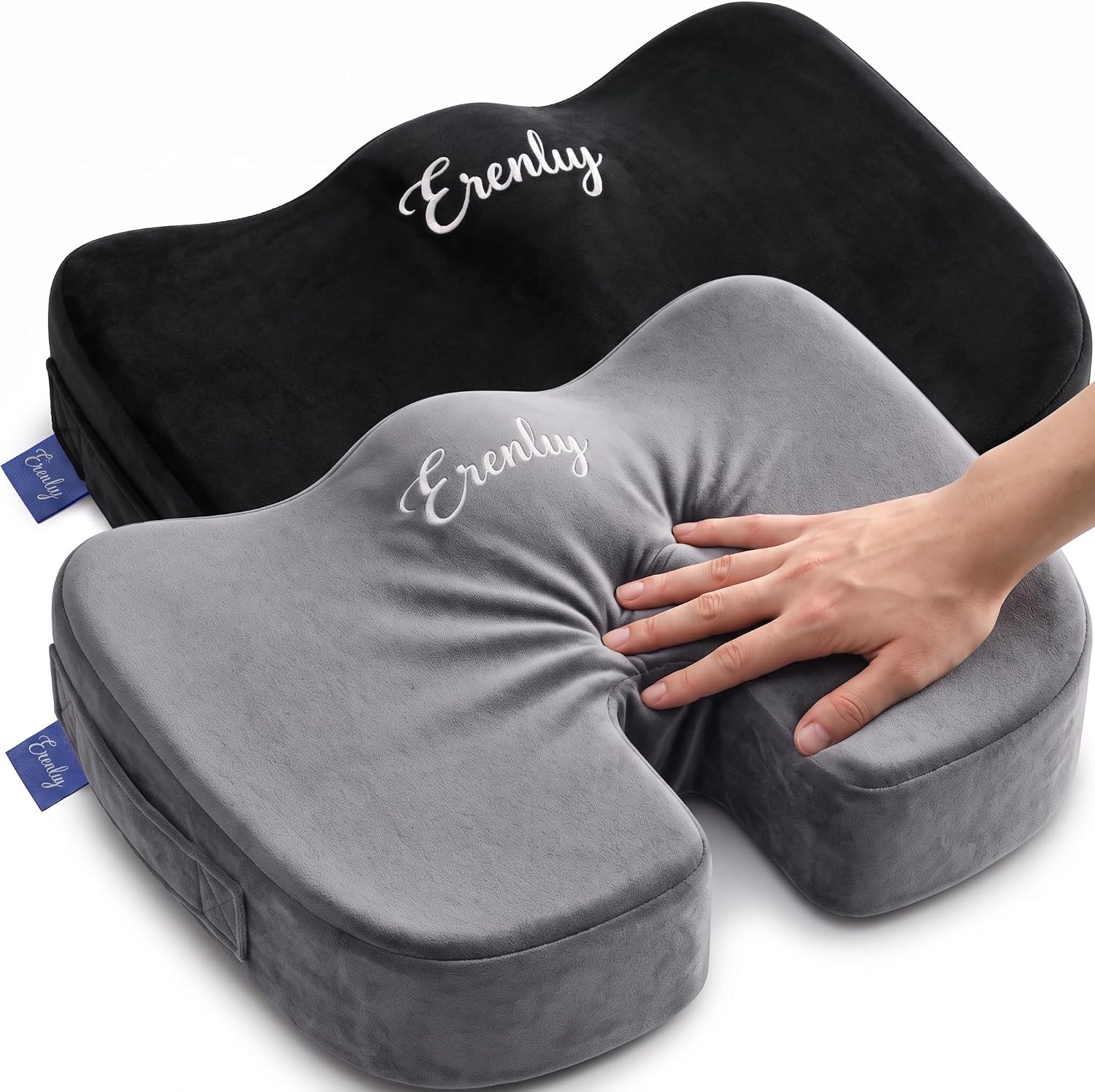 Detalle de Memory Foam Seat Cushion 2-Pack