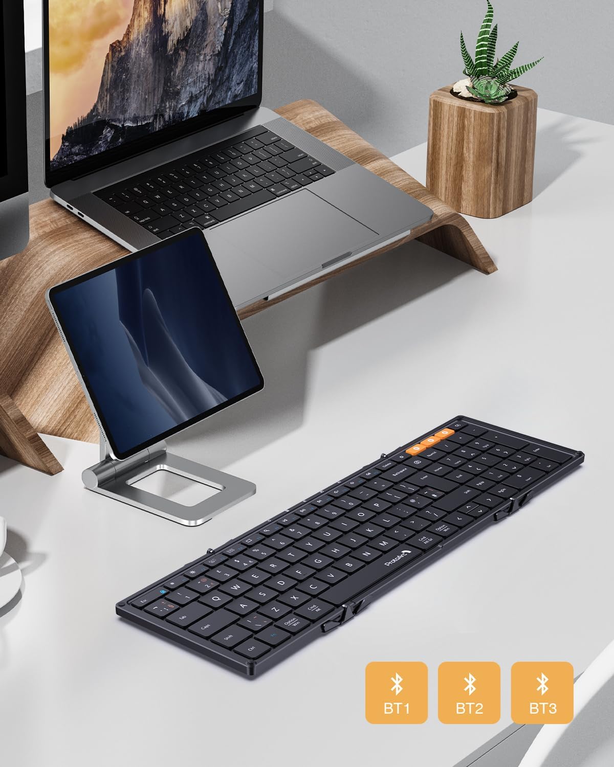 Thumbnail 3 de ProtoArc XK01 Foldable Bluetooth Keyboard Full-size QWERTY UK layout ⌨️