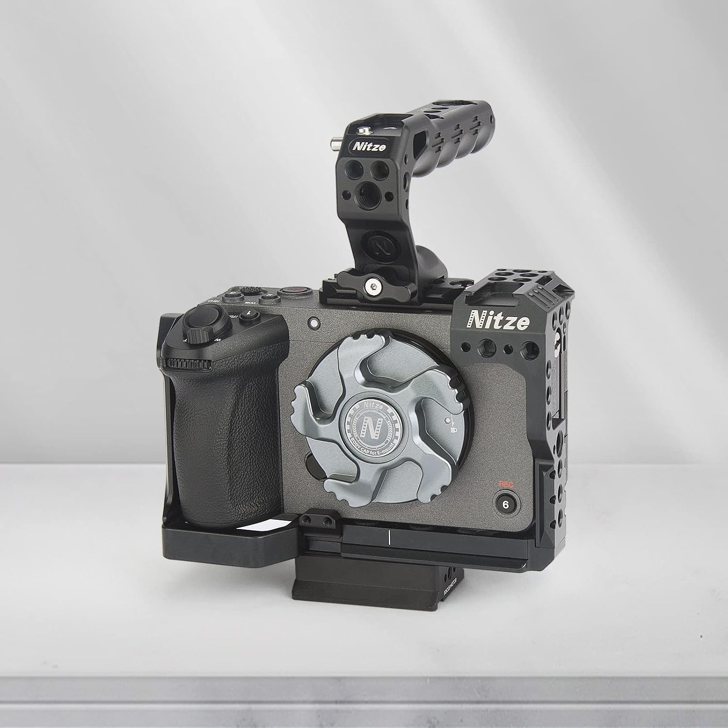 Thumbnail 6 de Nitze N81-A1 E Mount Gehäusekappe – Aluminium, kompatibel mit Sony E-Mount Kameras