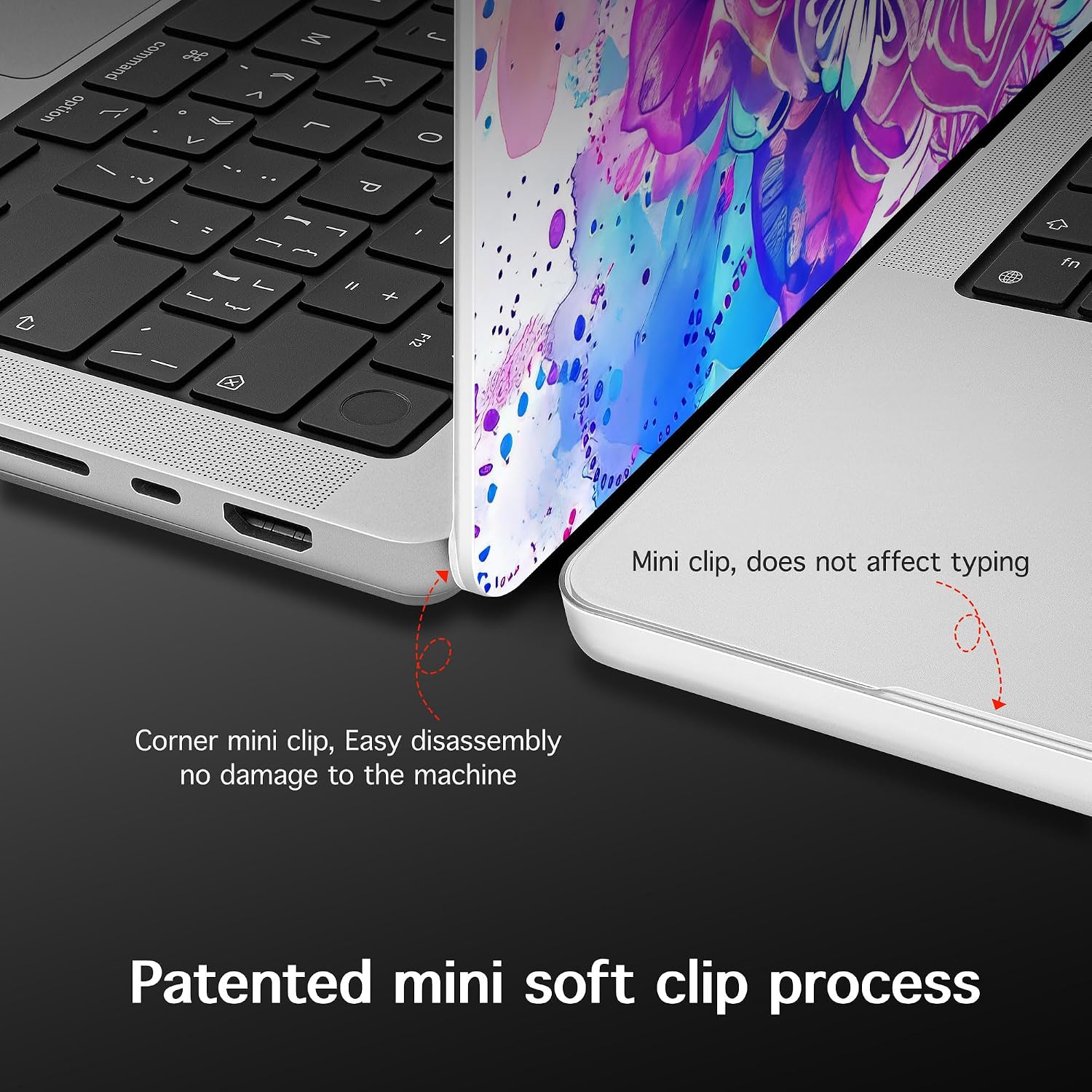 Detalle 2 de Lepeoac MacBook Pro hard case 14-inch