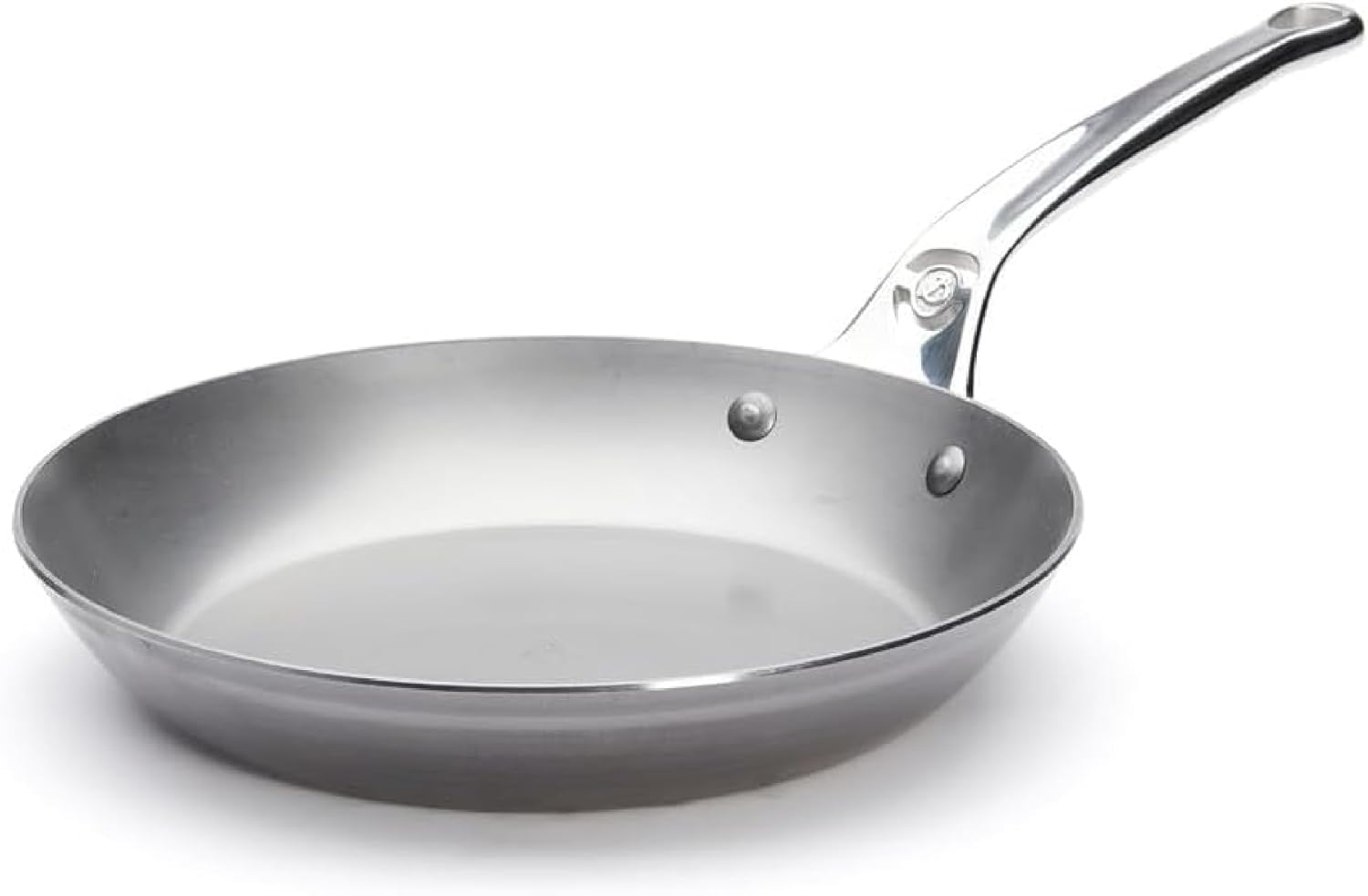 Detalle de de Buyer Bratpfanne MINERAL B PRO aus Eisenstahl, 28 cm – Made in France
