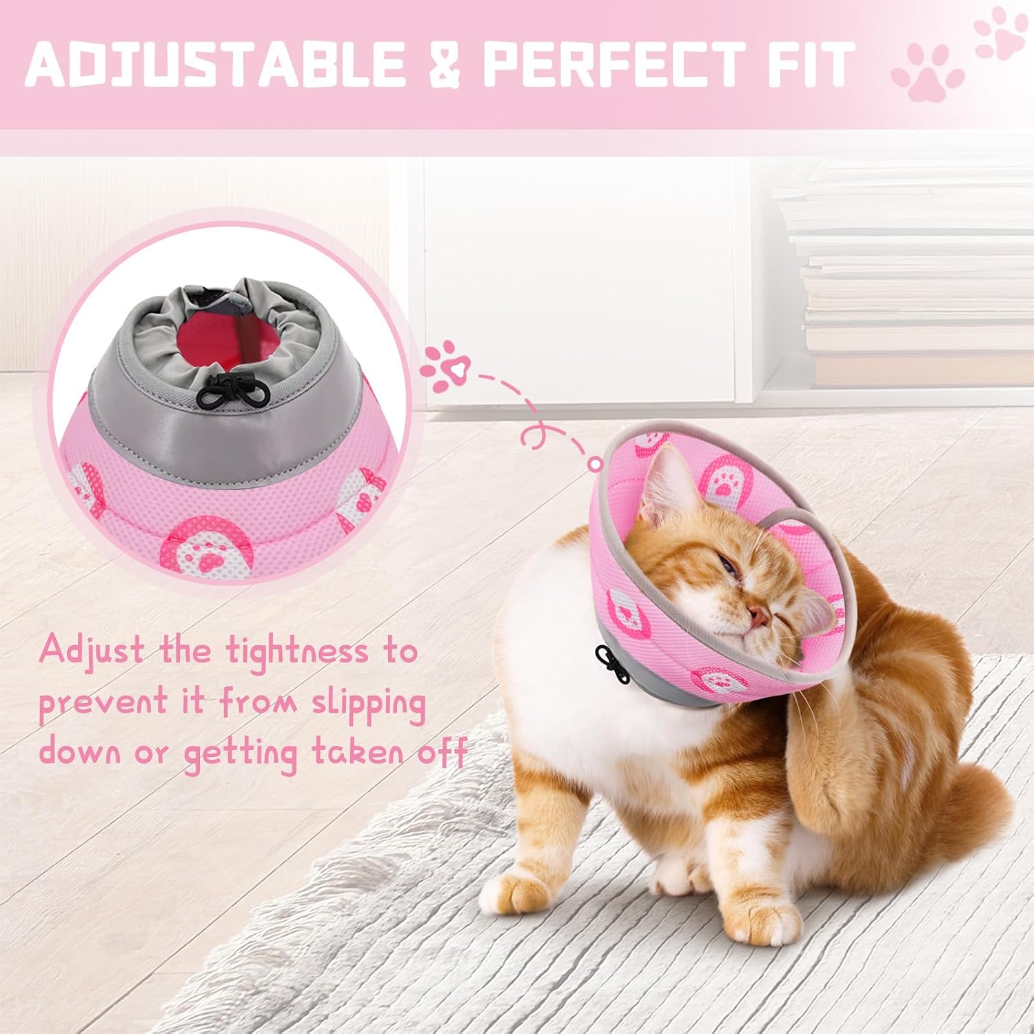 Detalle 1 de Soft cat recovery collar