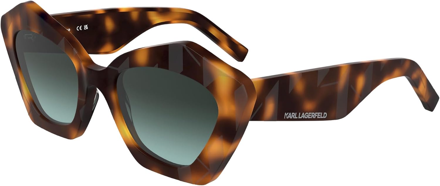 Detalle de Lunettes femme KARL LAGERFELD KL6199S (taille M) – monture géométrique en acétate
