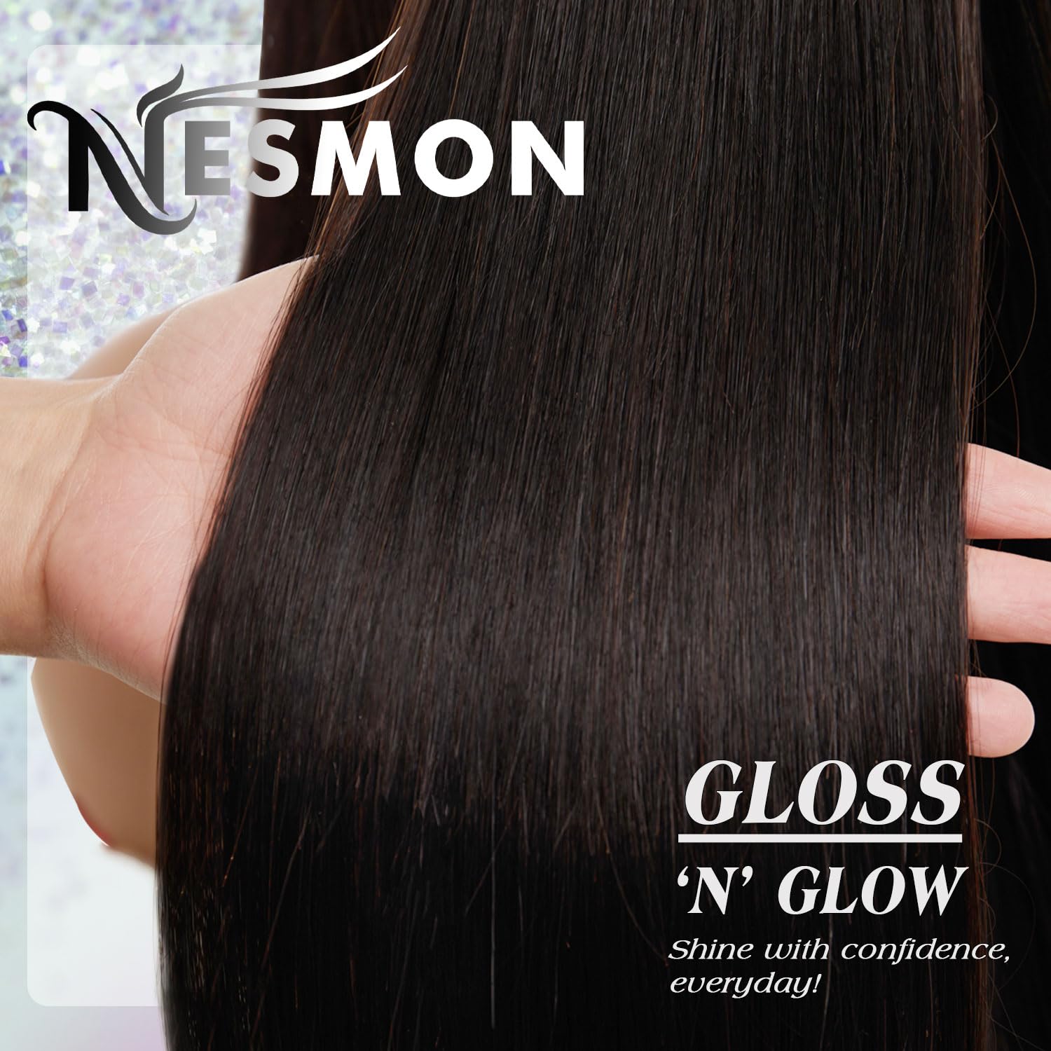 Thumbnail 5 de NESMON SKINLIKE HD Lace Wig 13x6 Full Frontal | 200% Density, 0.10mm Invisible Lace
