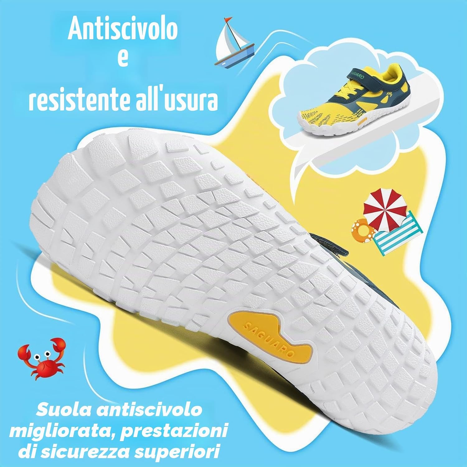 Thumbnail 4 de Saguaro Scarpe da Trail per Bambini e Ragazze – Comfort, traspiranti e antiscivolo per tutte le avventure