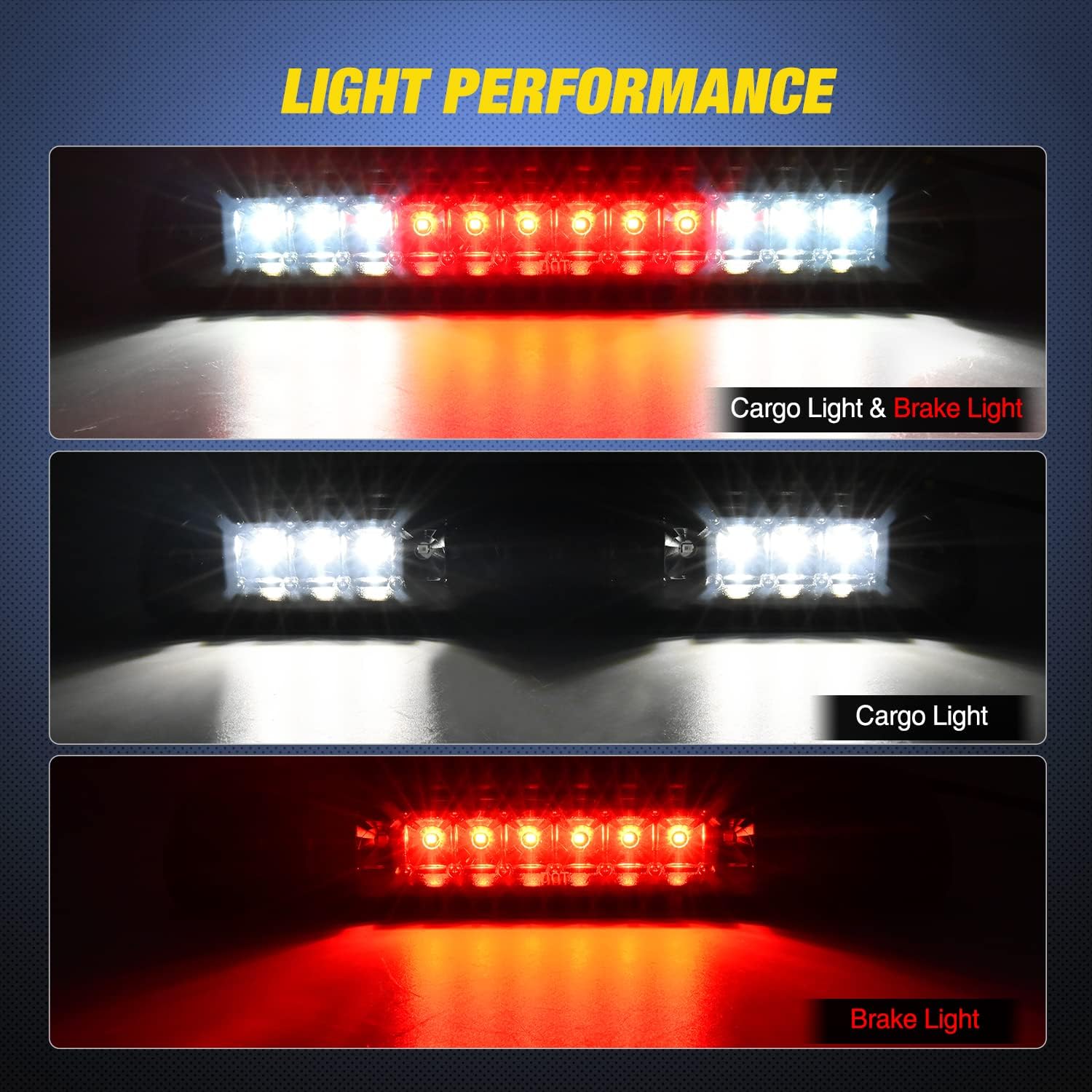 Thumbnail 2 de Nilight Third Brake Light for Ford Ranger/Mazda B-Series 1994-2016