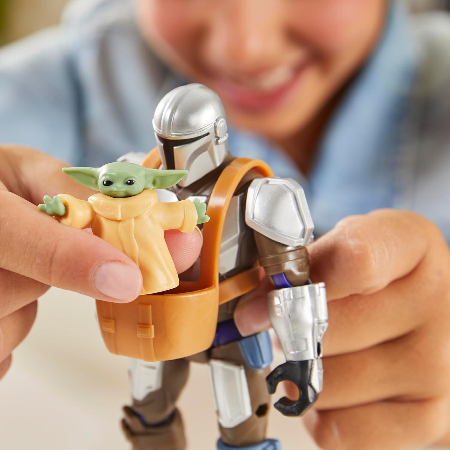 Thumbnail 6 de Star Wars MixMashers: The Mandalorian & Grogu Deluxe Action Figure Set