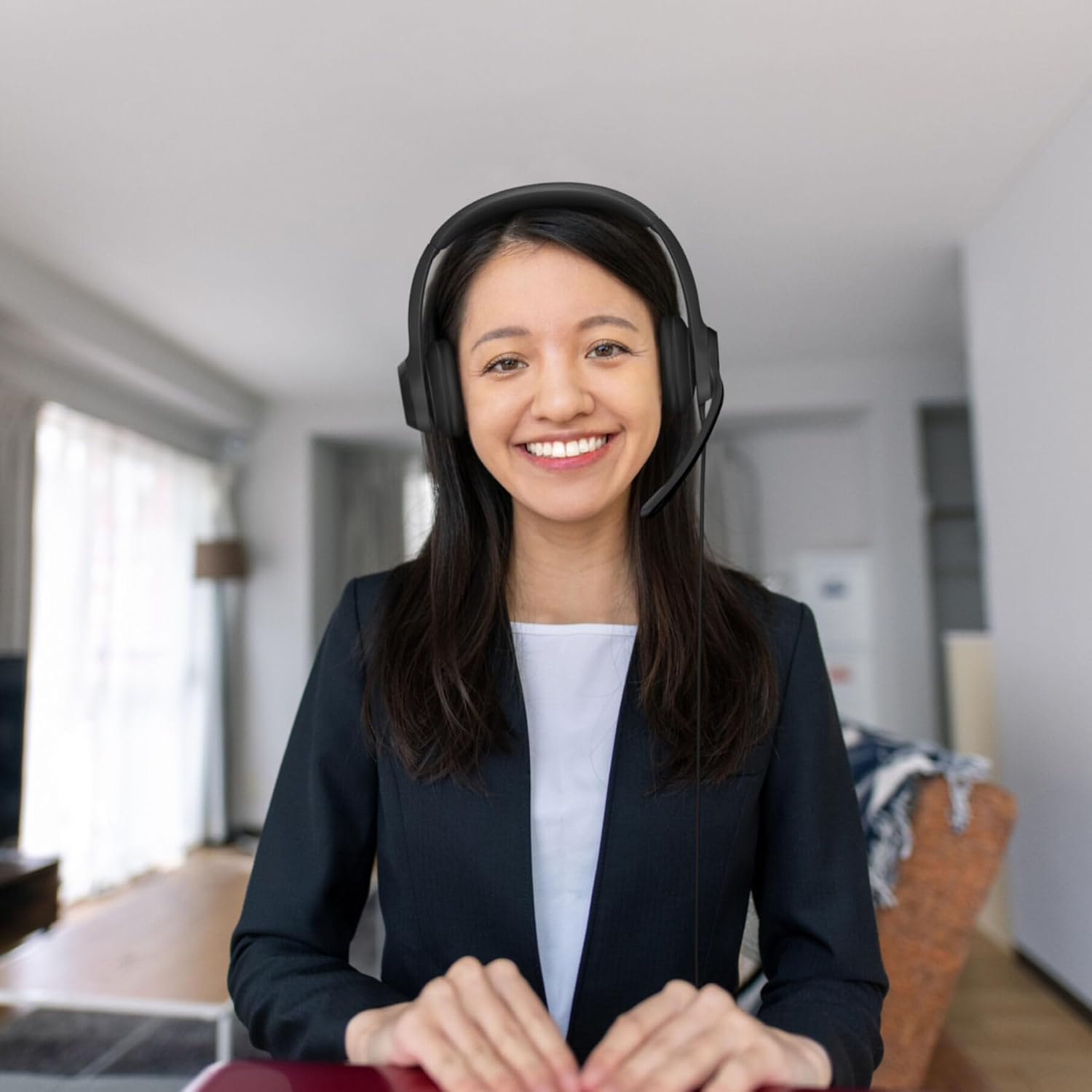 Detalle 2 de Logitech H390 Wired Headset with Noise‑Cancelling Mic