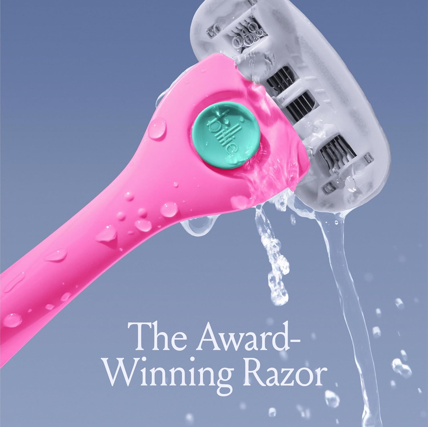 Thumbnail 1 de Billie Razors for Women Shave Kit with Razor Handle, 4 x 5-Blade Refills, and Magnetic Holder – Malibu