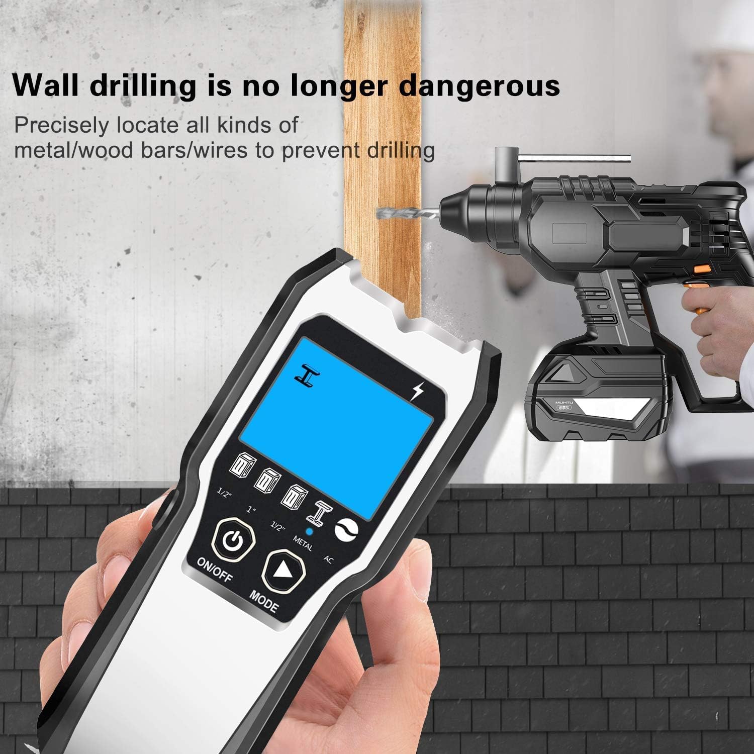 Thumbnail 4 de FOLAI 4 in 1 Stud Finder
