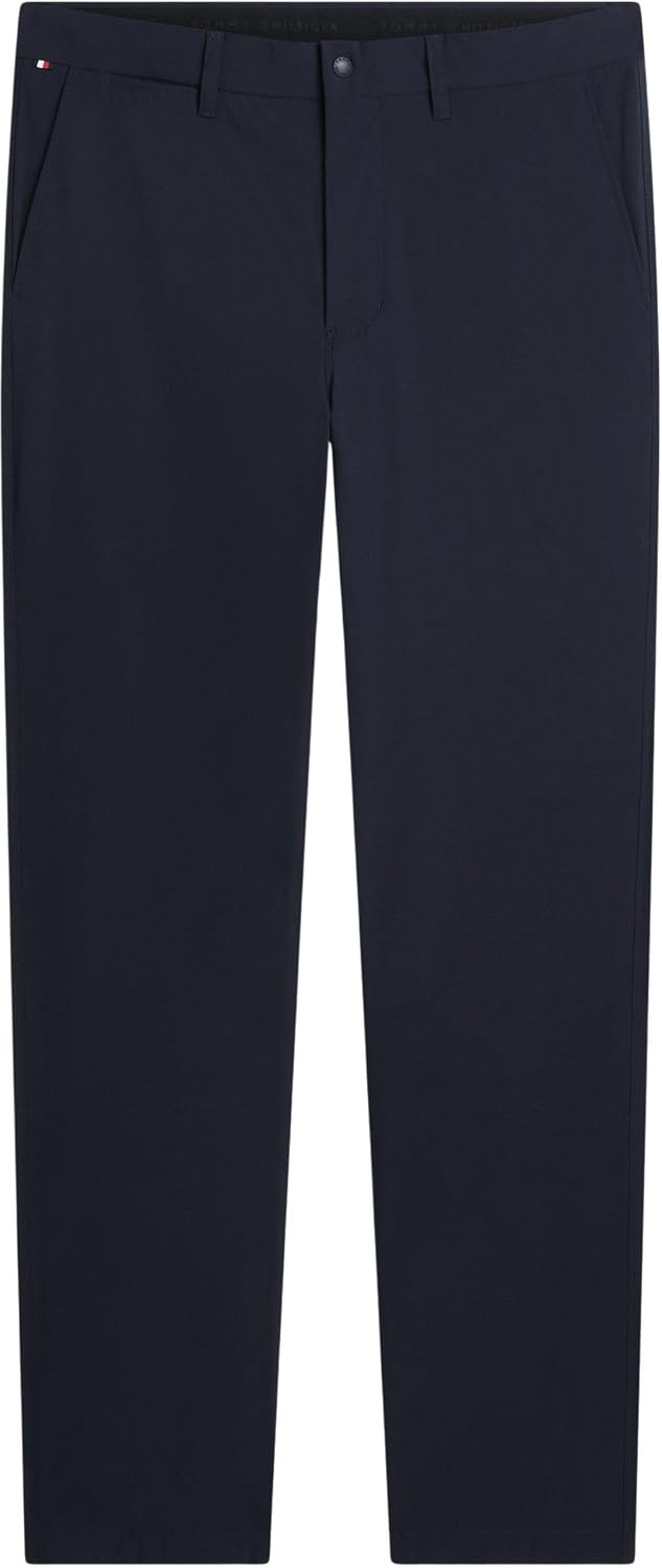 Detalle de Tommy Hilfiger Cool Touch Tech Denton Chino Mw0mw42525 – Pantaloni chino uomo