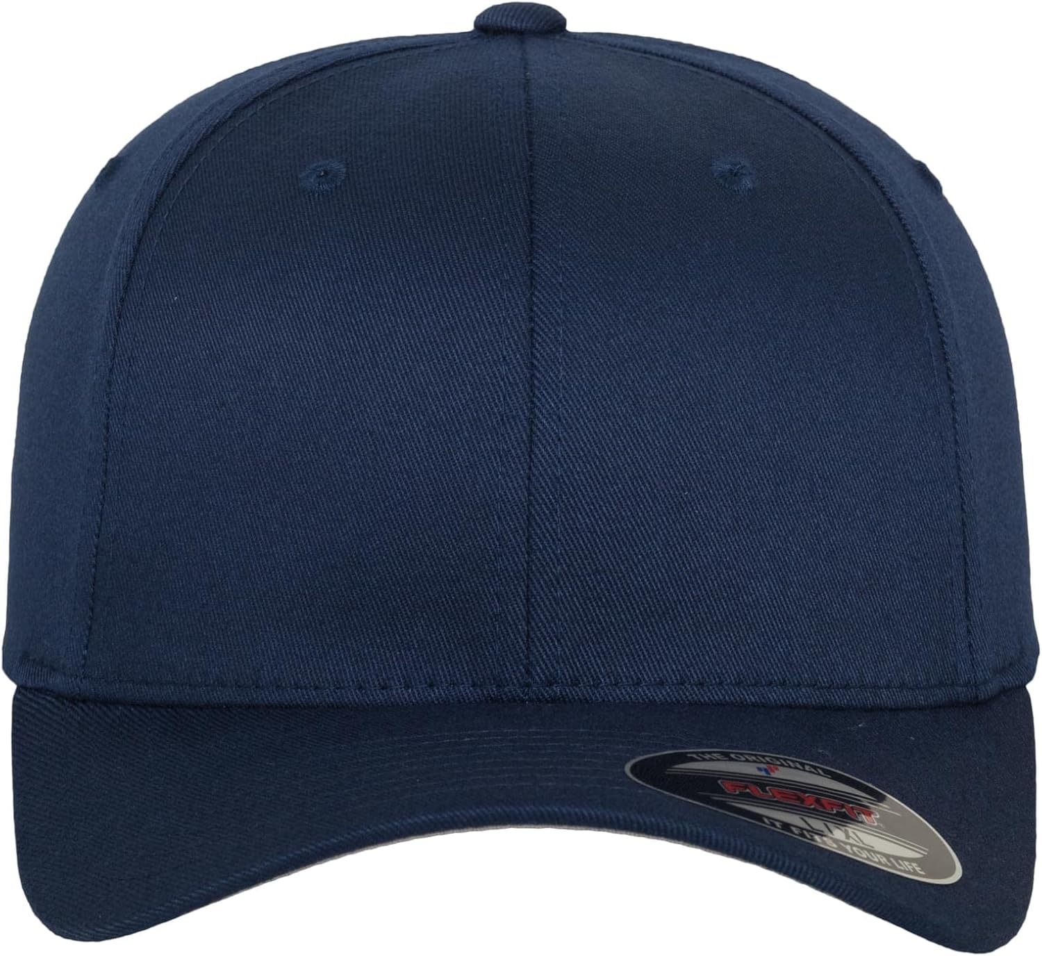 Detalle de Flexfit Wooly Combed 6277 Mütze – Navy (XS/S)