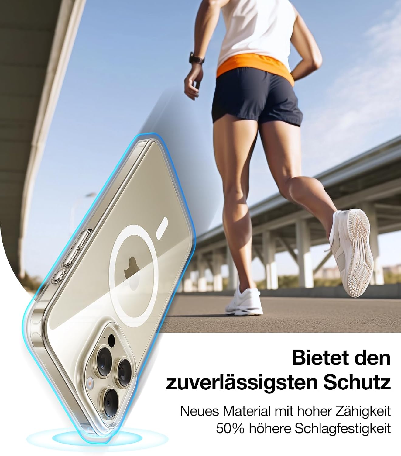 Detalle 2 de TORRAS Ultra Dünn 2024 Hülle für iPhone 15 Pro