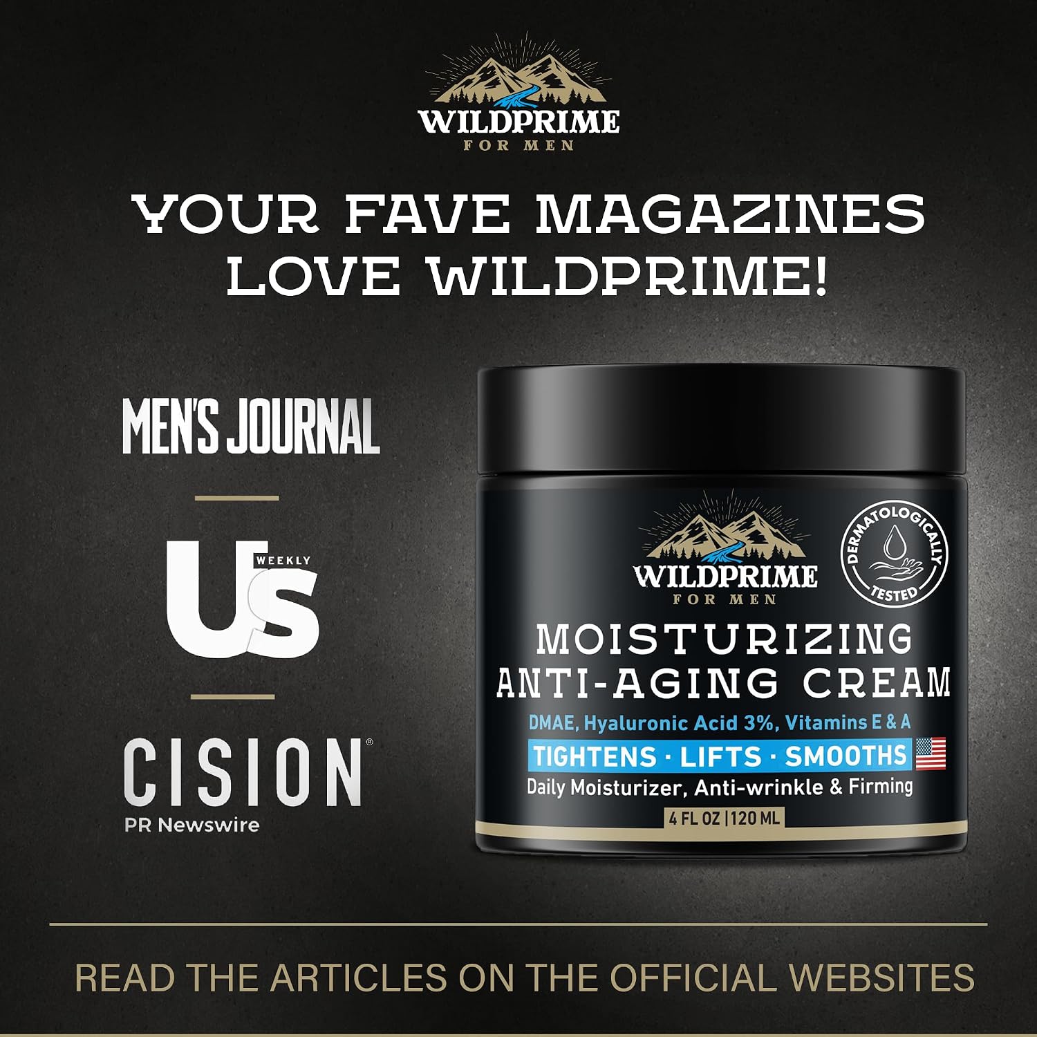Thumbnail 4 de WildPrime Men's Face Moisturizer Cream — Anti-Aging Hydration with Hyaluronic Acid