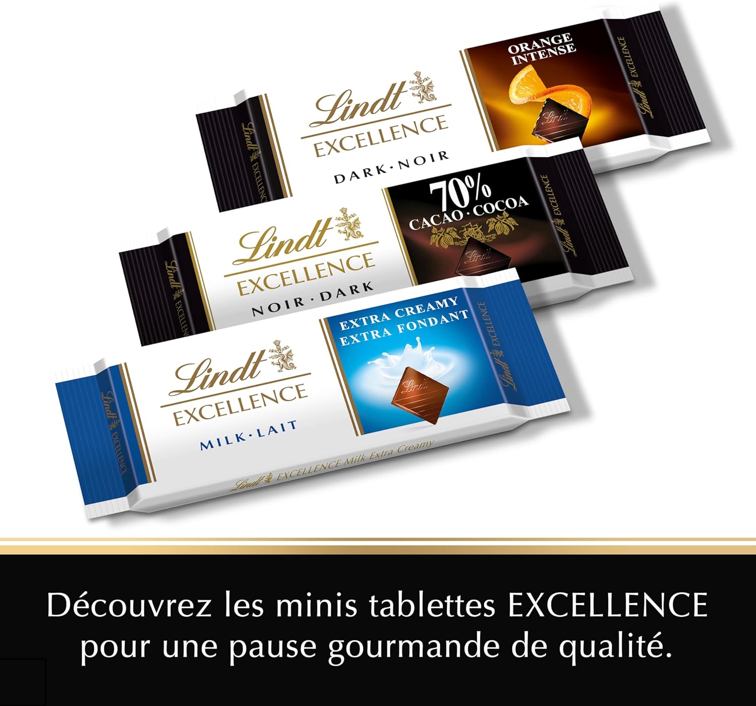 Thumbnail 2 de Lindt Présentoir de 24 barres EXCELLENCE – Chocolat noir 70% cacao (24×35 g)