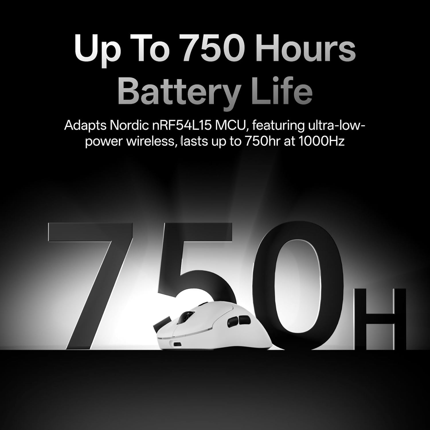 Thumbnail 3 de Rapoo VT3 MAX Gen-2 Wireless Gaming Mouse (True 8K, 53g, up to 750 hours)