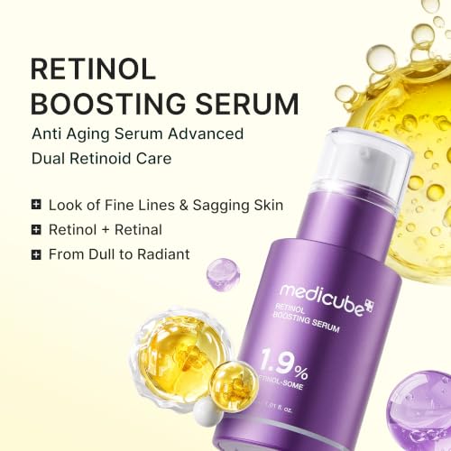 Thumbnail 1 de Medicube Retinol Boosting Serum: Serum de retinol, péptidos y vitaminas para piel más firme y luminosa