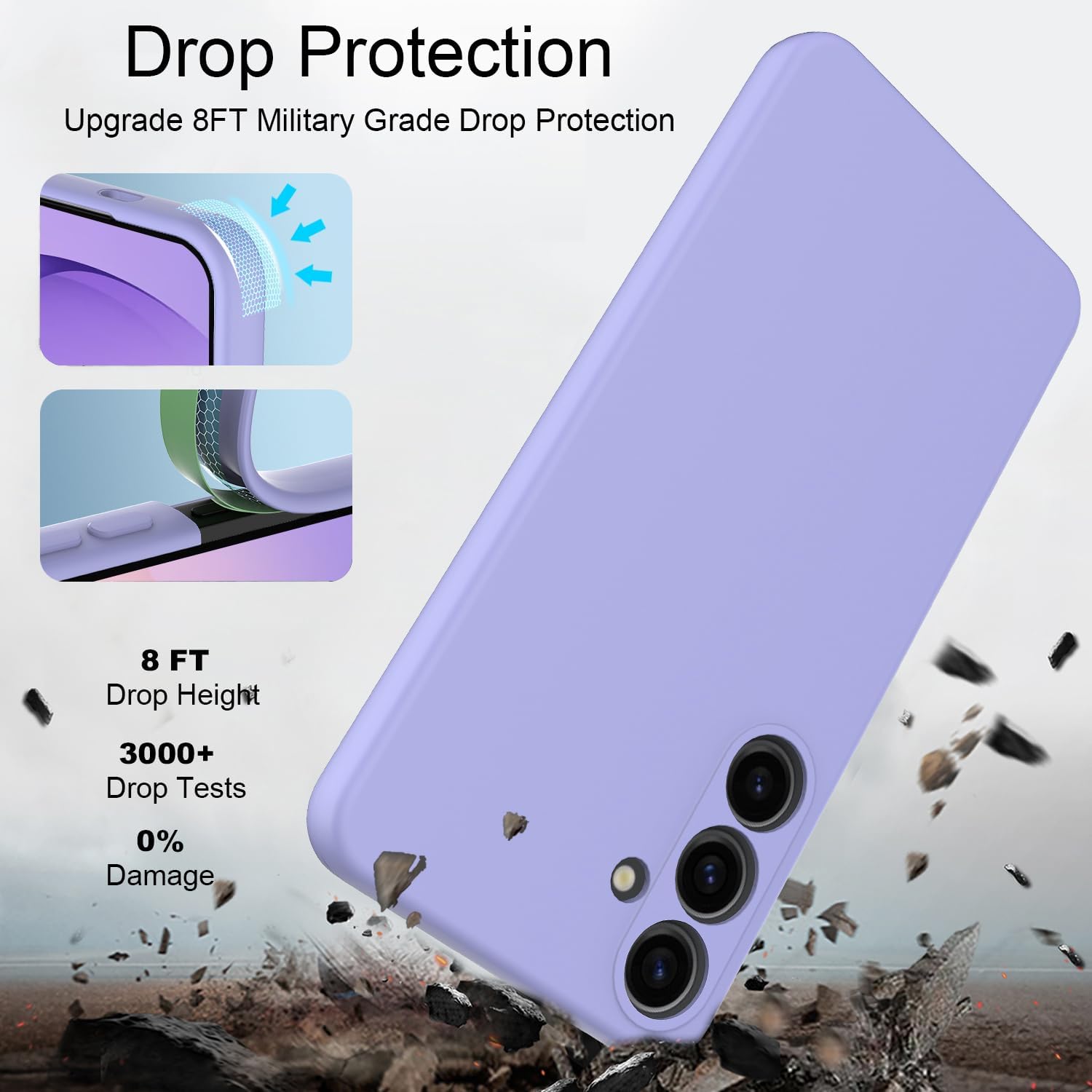 Detalle de HAII Galaxy S26 Case with Microfiber Lining