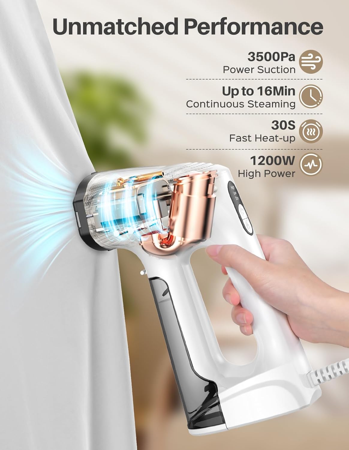 Detalle de Sweepulire Vacuum Steamer 160ml