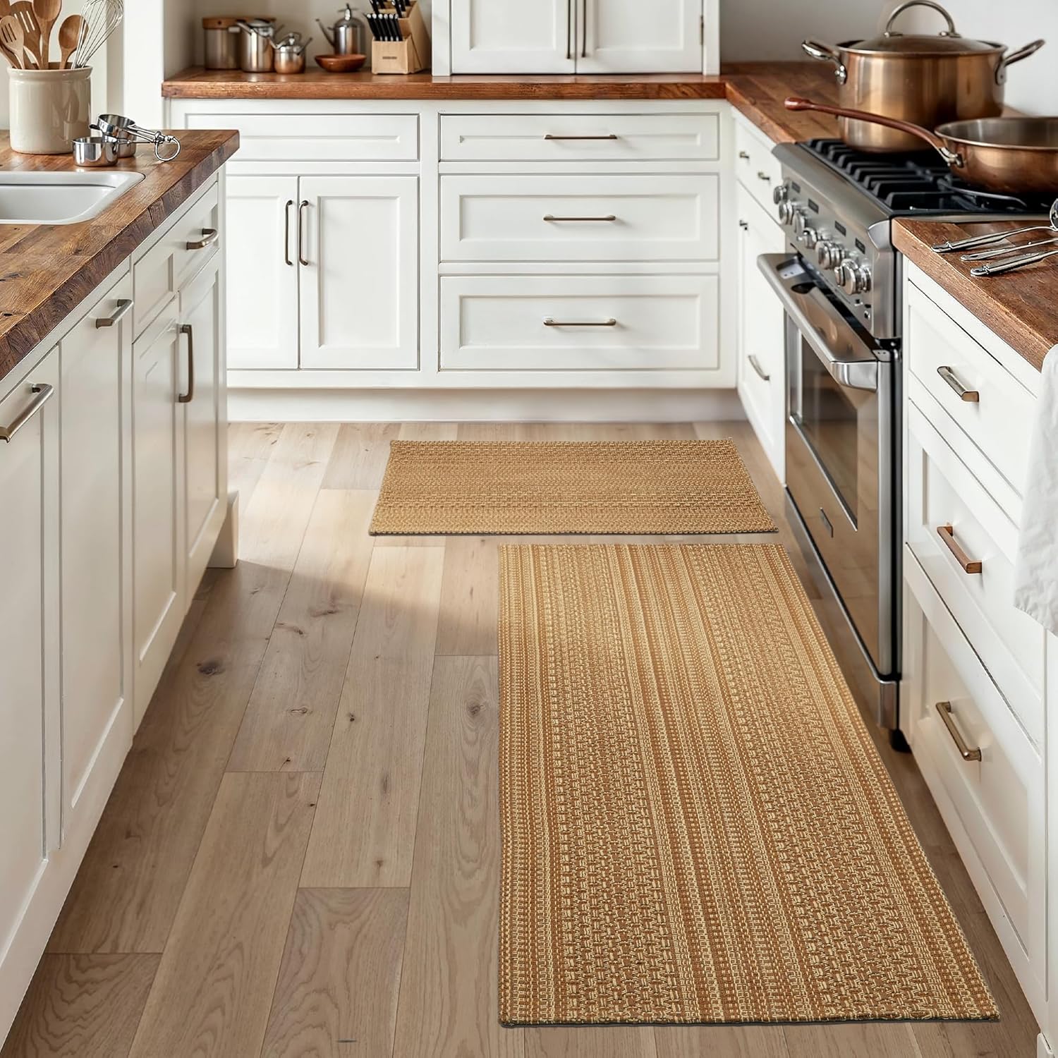 Detalle de MatEssenz Kitchen Rugs 20"x30" & 20"x48" mats