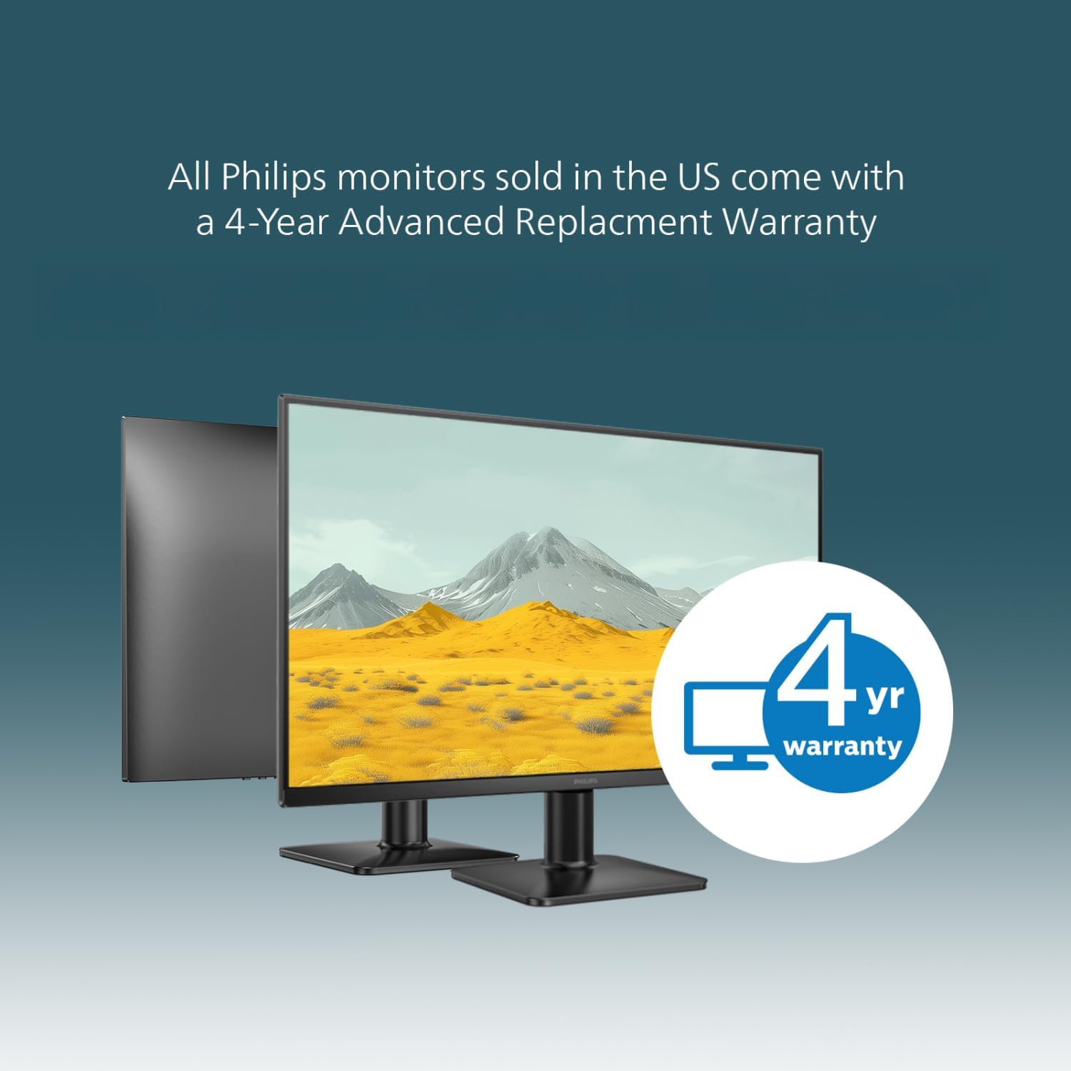 Detalle 2 de Philips 24E2N2100 24-inch IPS FHD 120Hz Gaming/Office Monitor with HDMI & VGA (Eye Care, VESA)
