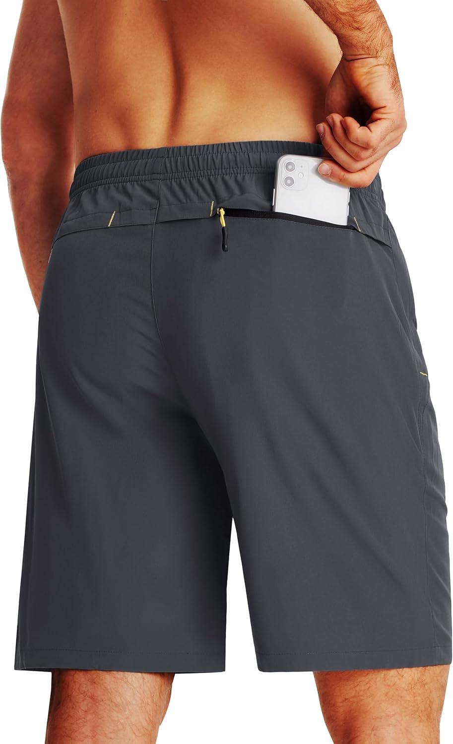 Thumbnail 1 de TACVASEN Men's Quick-Drying Training Shorts: Breathable, Lightweight Running Shorts with Zip Pockets