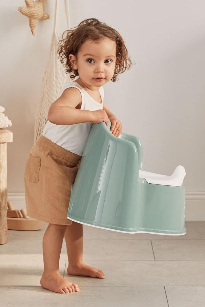 Thumbnail 3 de BabyBjörn Potty Chair, Deep Green/White
