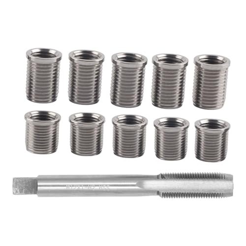Detalle de Yosoo Health Gear bougiedraadreparatieset M10 x 1,0 met M12 x 1,0-tap