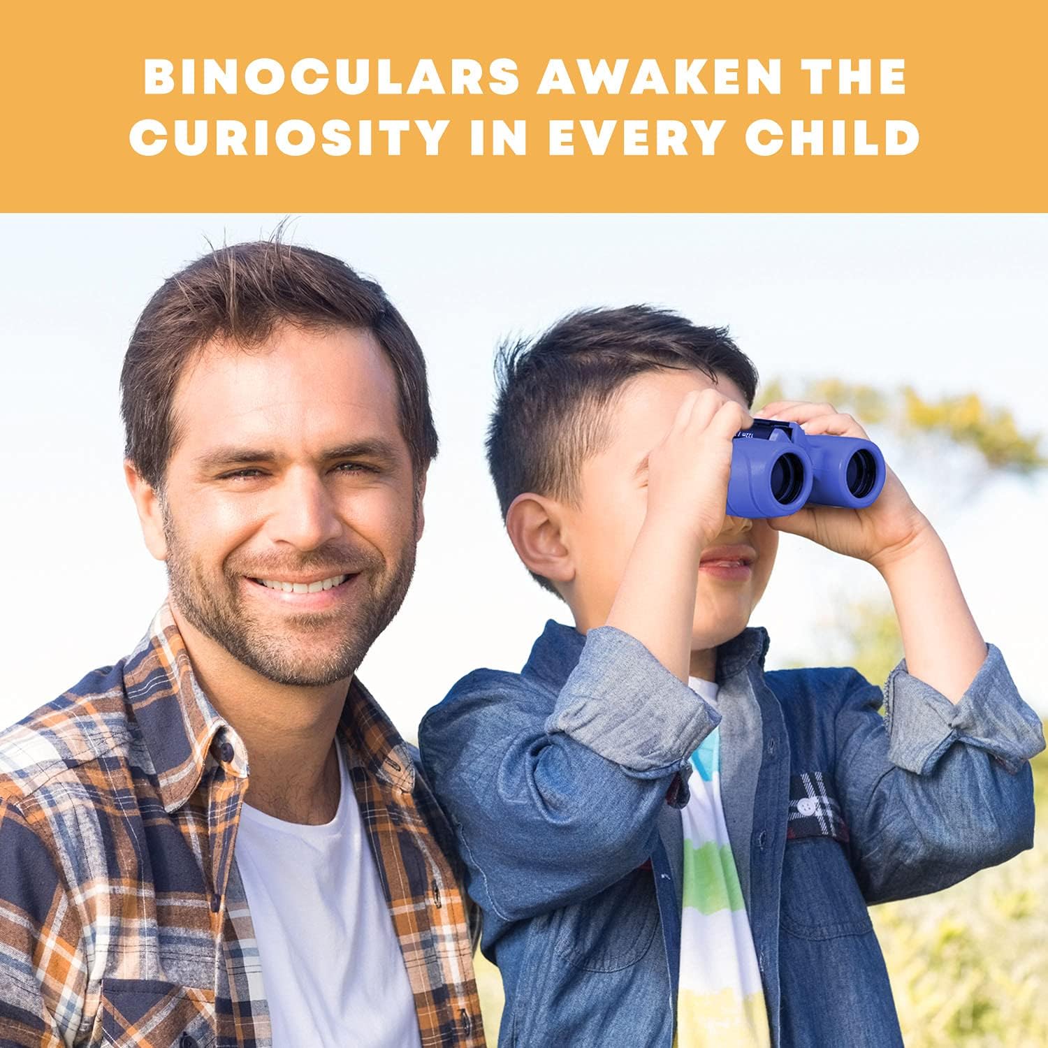 Thumbnail 5 de Binoculars for Kids – 8x21 Adventure Set with Compass & Magnifier
