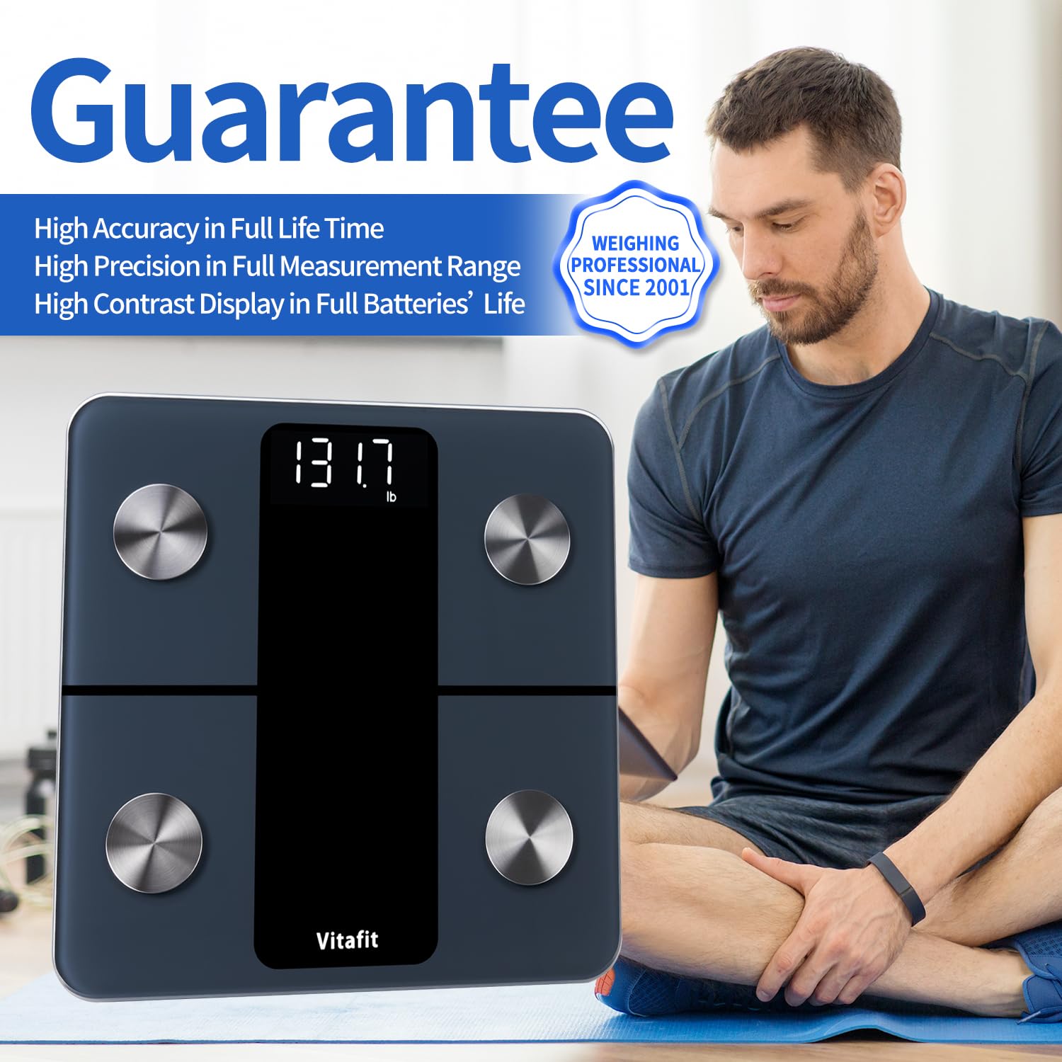 Thumbnail 6 de Vitafit Smart Bathroom Scales 28st body composition
