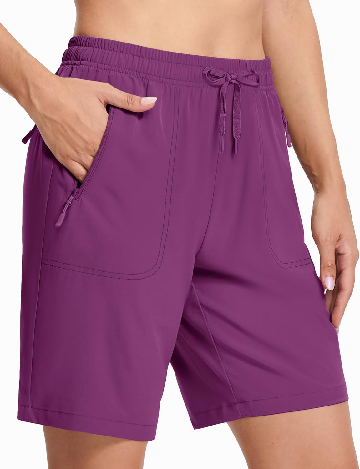 Detalle de MAGCOMSEN Women's Hiking Shorts 8-inch