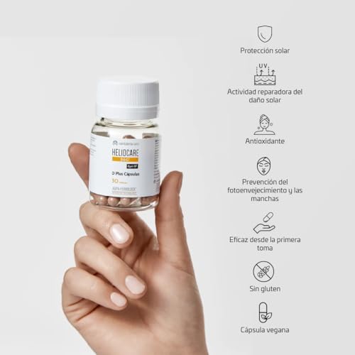Thumbnail 3 de Heliocare 360º D Plus Cápsulas Cantabria Labs con Vitamina D y E (30 cápsulas) para pieles muy claras y sensibles