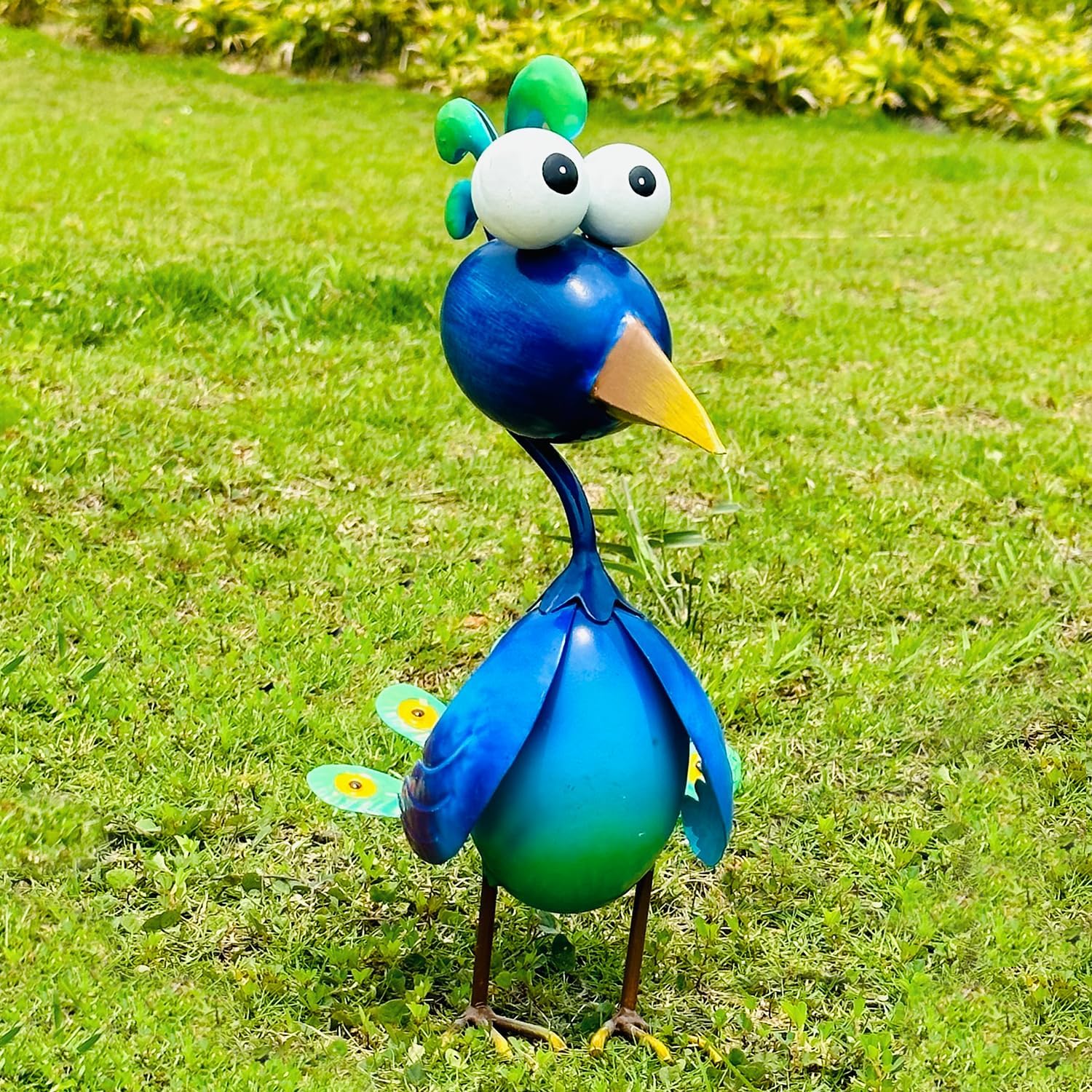 Thumbnail 1 de Kircust Metal Peacock Garden Statue