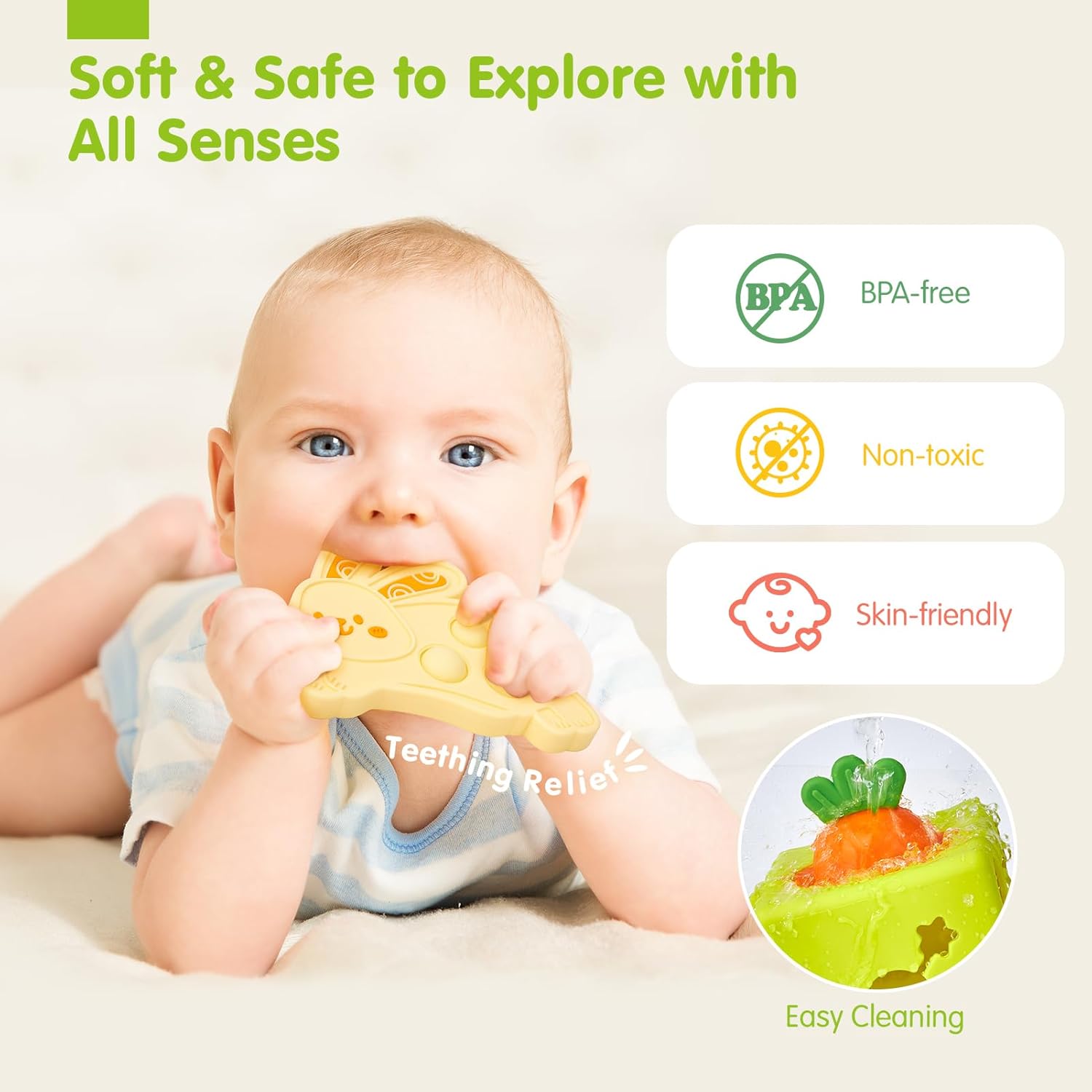 Thumbnail 5 de hahaland Baby Tissue Box Toy