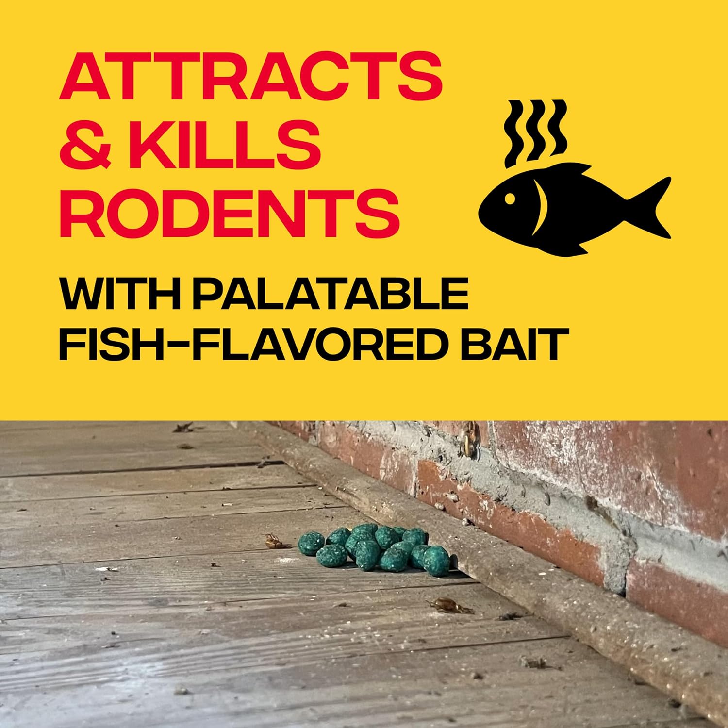 Detalle 2 de Victor Rodent Killer: 4 lb Fish-Flavored Bait Balls for Indoor and Outdoor Rodent Control