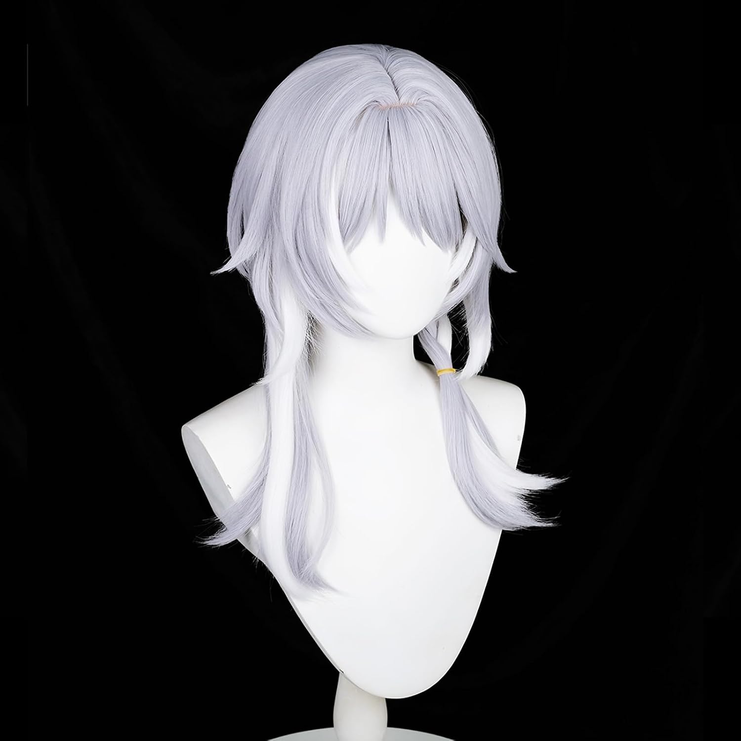 Detalle de Honkai Star Rail Charakter Cosplay-Perücke (Cipher) – hitzebeständige Anime-Perücke, verstellbare Kappe