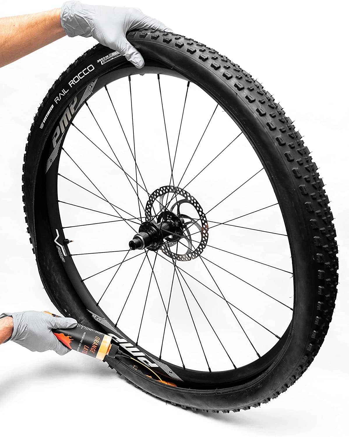 Thumbnail 2 de PMP Orange Latex – Liquide préventif d’étanchéité anti-crevaison tubeless pour VTT et route