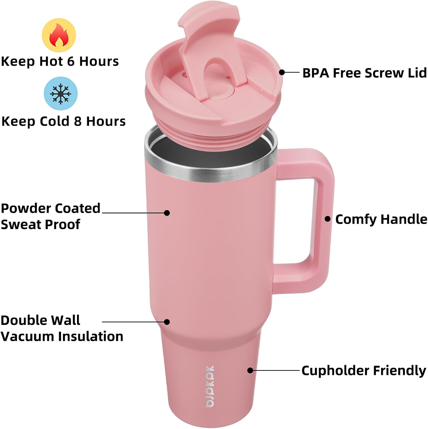Detalle 2 de BJPKPK Insulated Tumbler 40 oz