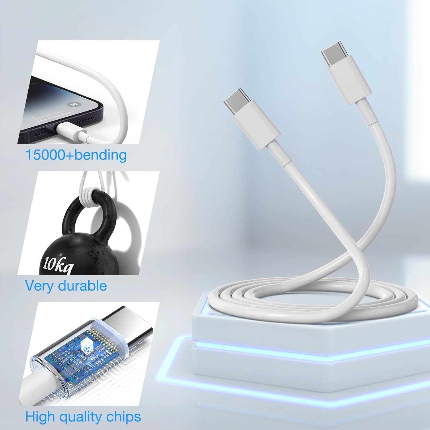 Thumbnail 4 de Apple iPhone 15 20W fast charger 2-pack