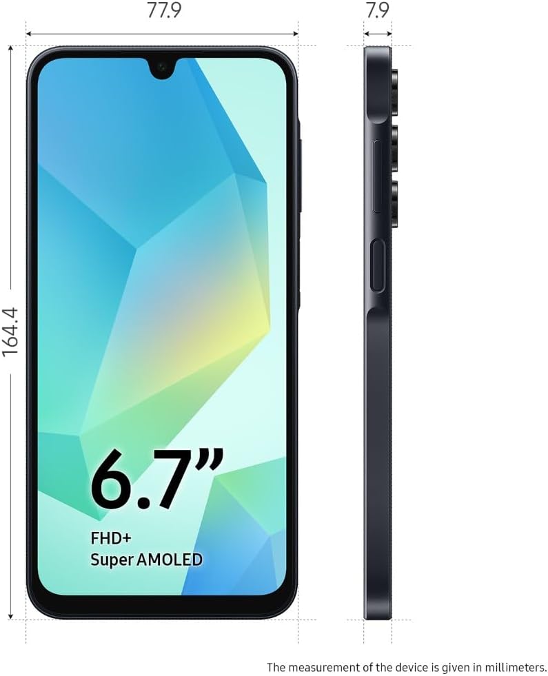 Detalle de Samsung Galaxy A16 4G (UK Version) Android smartphone with 6.7" Super AMOLED, 128GB and 50MP main camera