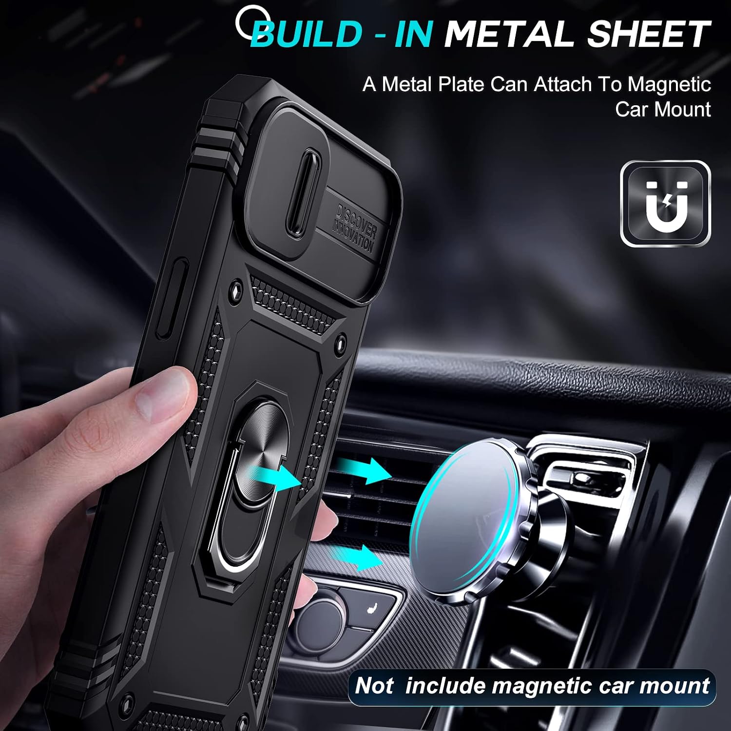 Thumbnail 5 de LeYi iPhone 14 6.1" Case with Camera Cover