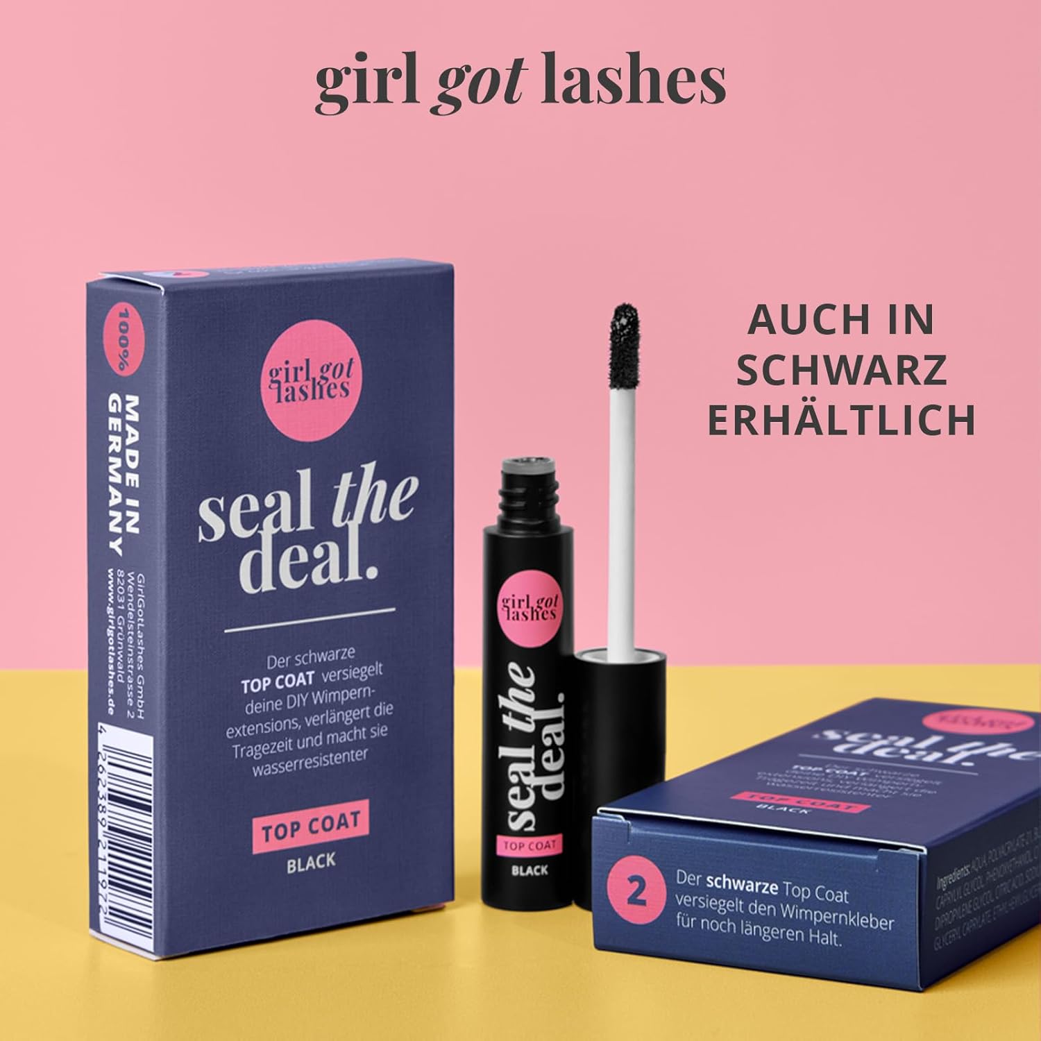 Thumbnail 6 de Seal the Deal Top Coat Clear – Wasserresistent für DIY-Wimpernextensions von GirlGotLashes